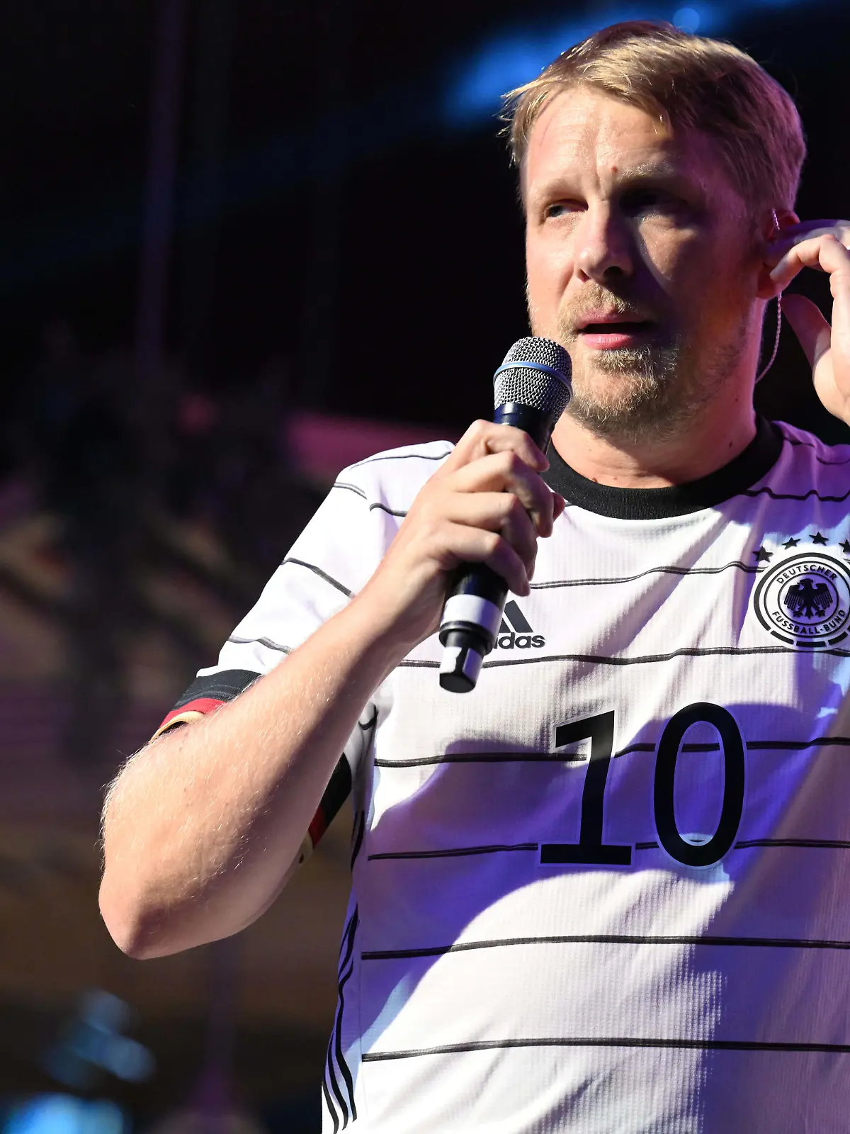PALMA, SPAIN - AUGUST 20 2022 : Oliver Pocher at - Oliver Pocher Ausgebuht im Megapark on August 20, 2022 in Palma, .