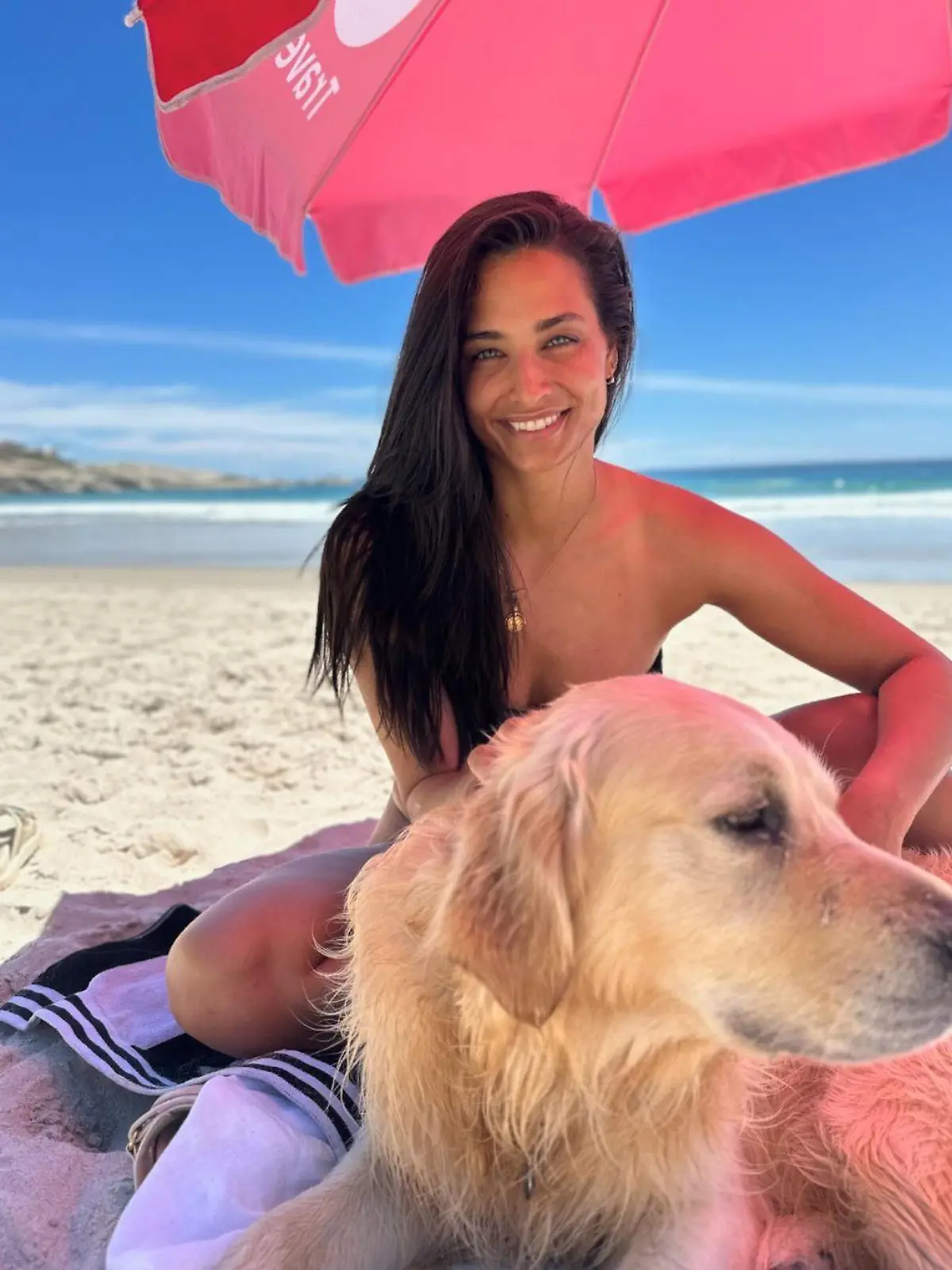Amira Pocher urlaubt im südafrikanischen Kapstadt