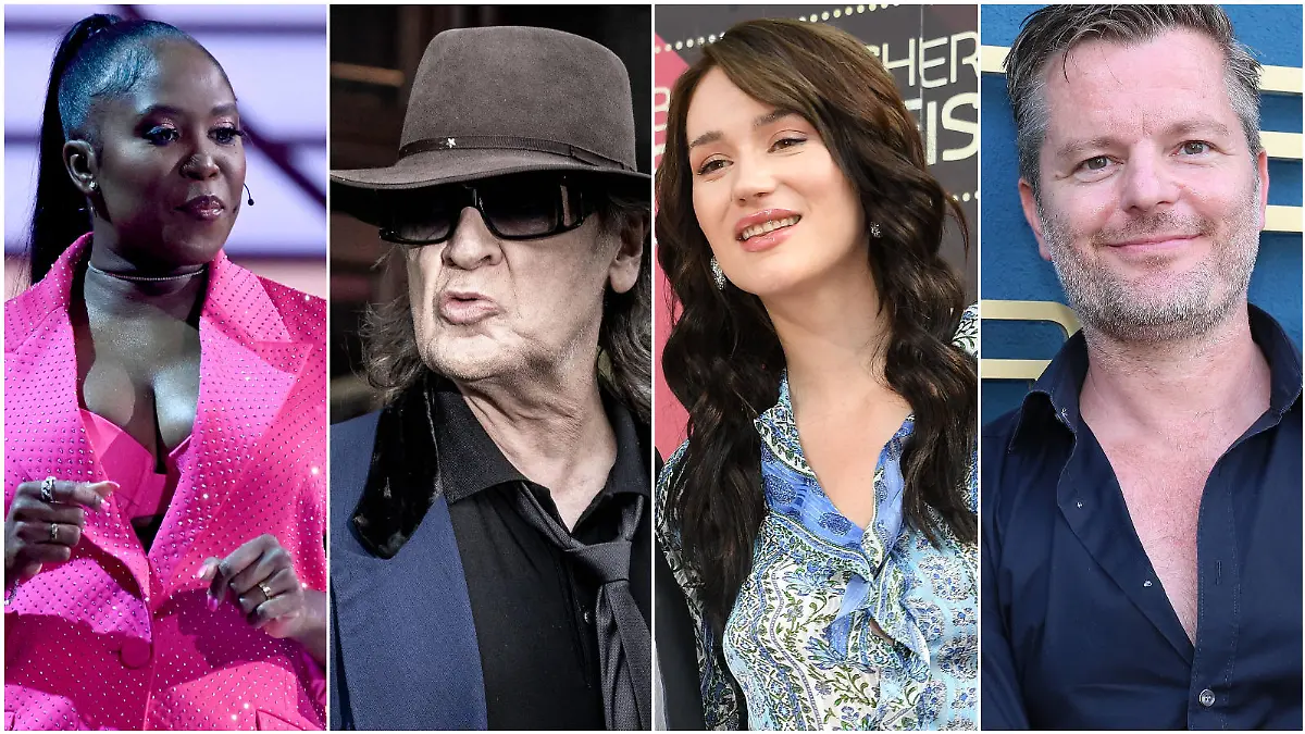 Motsi Mabuse, Udo Lindenberg, Gloria-Sophie Burkandt und Andre Dietz (Collage)