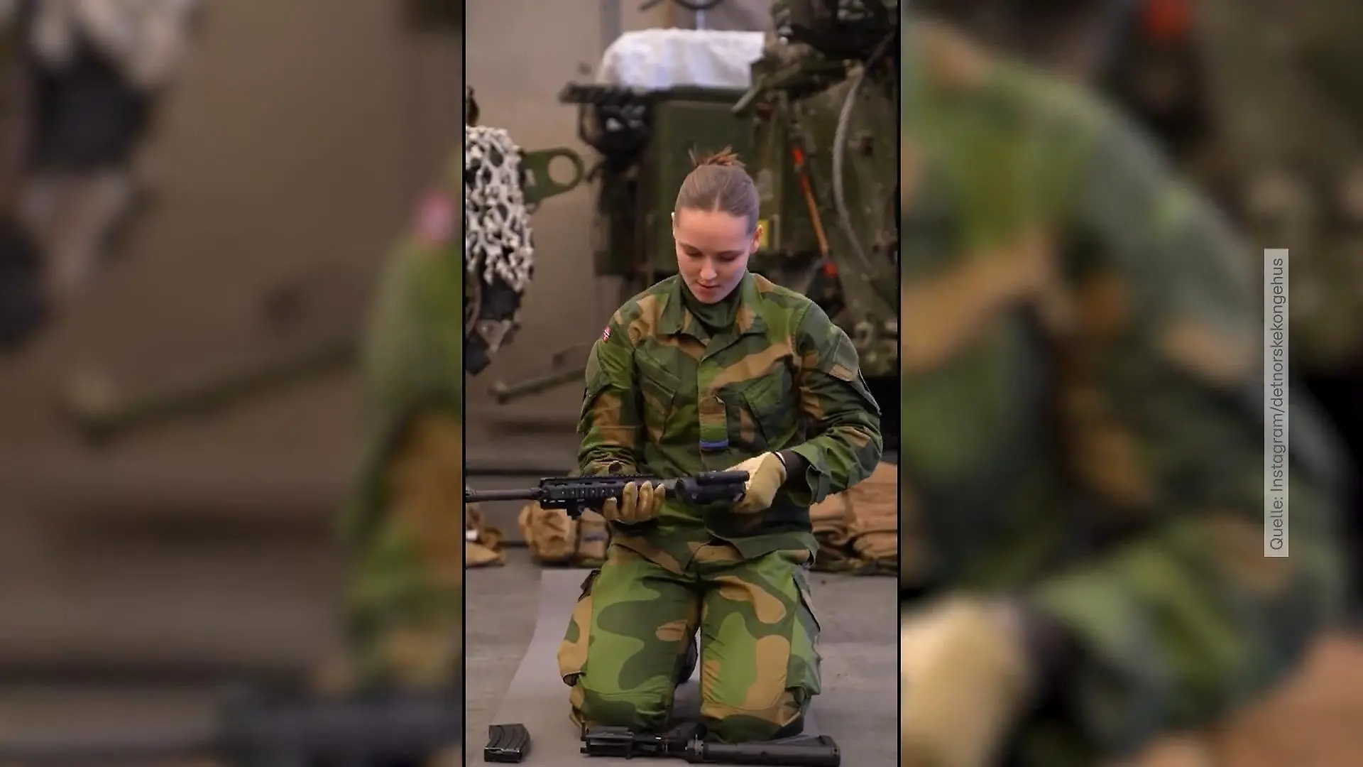 Prinzessin Ingrid Alexandra feiert Geburtstag beim Militär Militärischer Drill statt Party und Kuchen