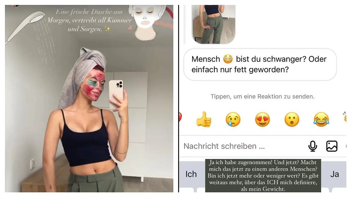 Bodyshaming gegen Romina Palm