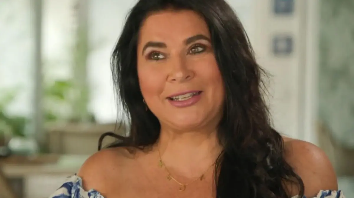 Iris Klein im RTL-Interview auf Mallorca