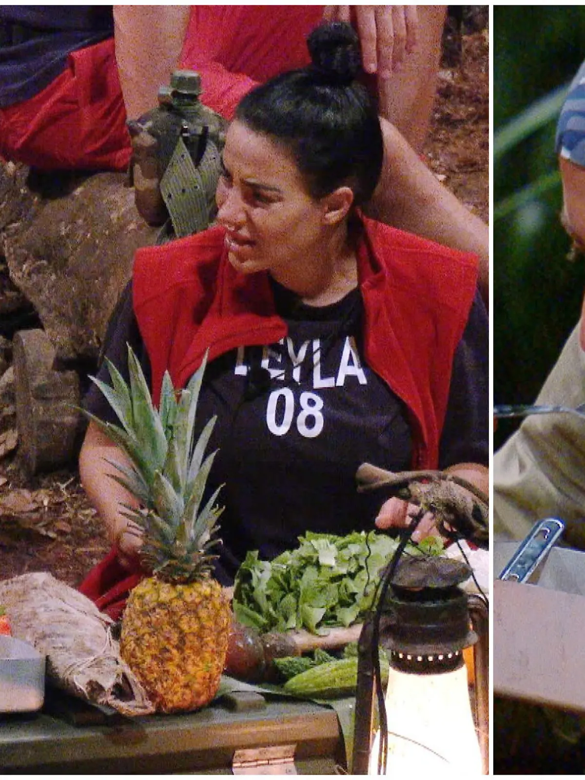 Kim und Leyla hätten gerne in Ruhe gekocht.