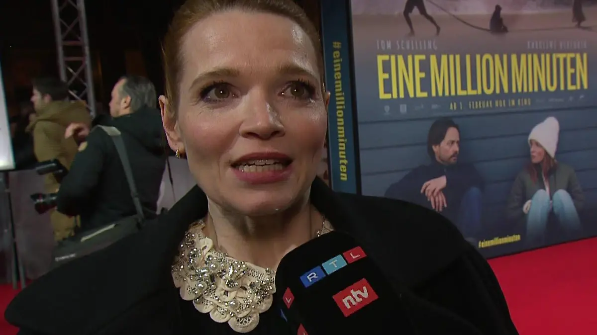 Karoline Herfurth auf der Premiere des Films „Eine Million Minuten“ in Berlin.