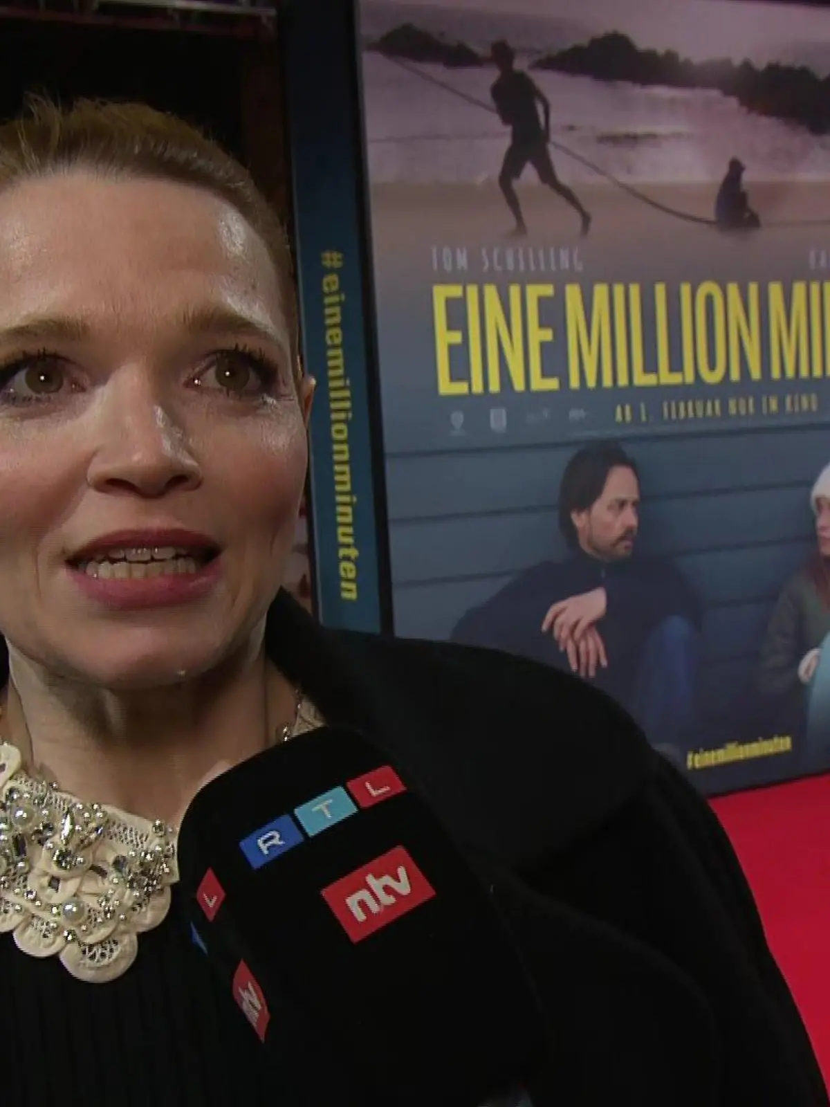Karoline Herfurth auf der Premiere des Films „Eine Million Minuten“ in Berlin.