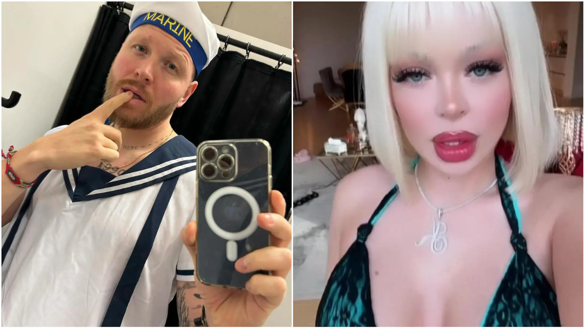 Finch sucht Outfit für sein Sex-Date mit Katja Krasavice.