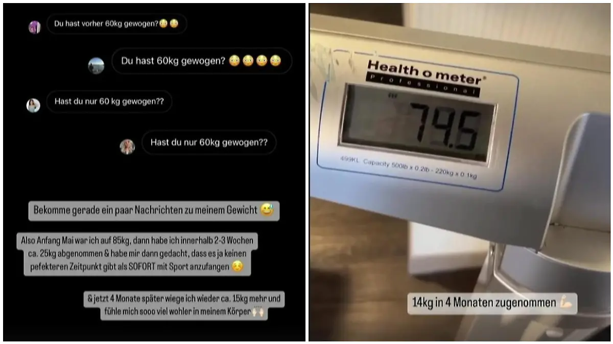 YouTuber Julian Claßen hat zuletzt nur noch 60 Kilo gewogen.