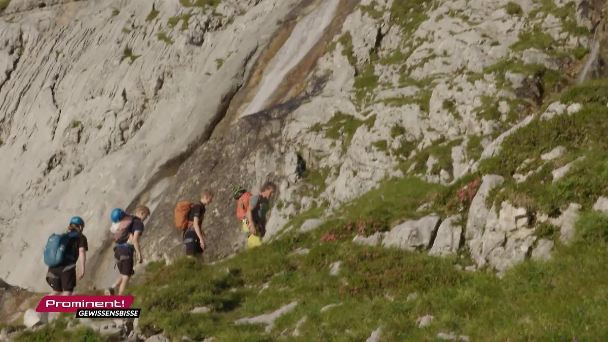 Für Joey Kelly und seine Söhne geht's rauf zur Zugspitze Kein Fehler erlaubt!
