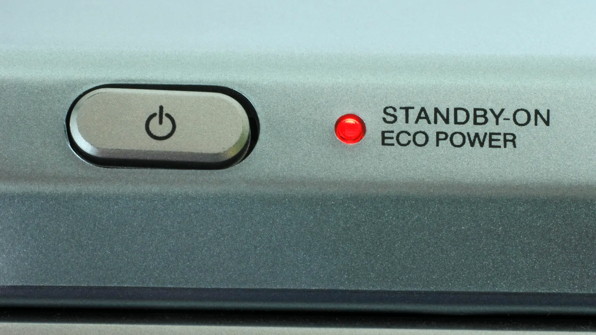 DEU, 2007: Standby-Funktion an einem elektronischen Geraet. [en] Sleep mode or standby mode indicator. | DEU, 2007: Sleep mode or standby mode indicator.