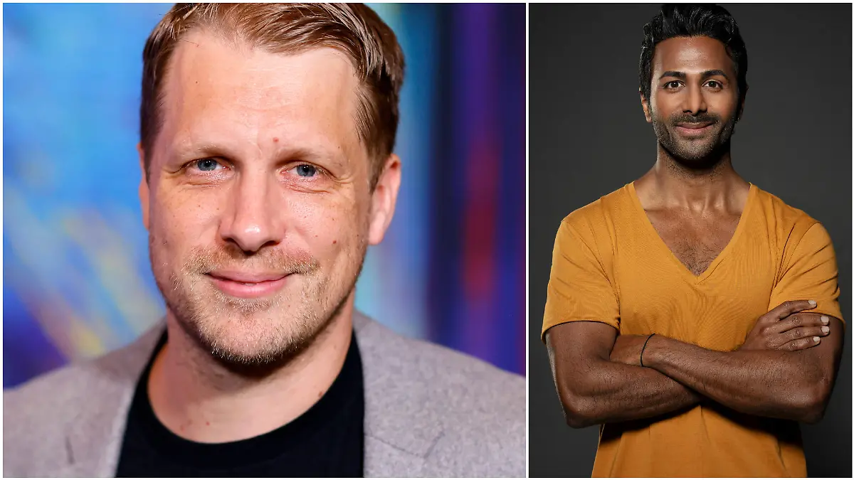 Oliver Pocher macht sich über die „Let’s Dance“-Teilnahme von Biyon Kattilathu lustig.