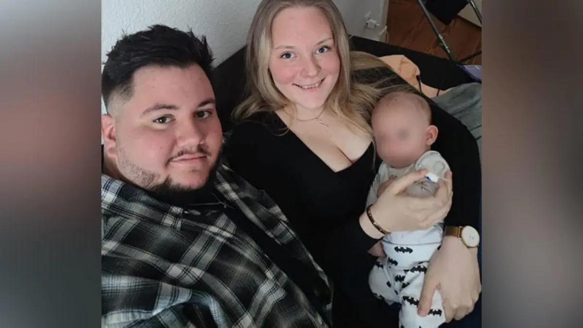 Neele und ihr Freund Jan wurden von Dejans Ankunft auf der Welt überrascht.