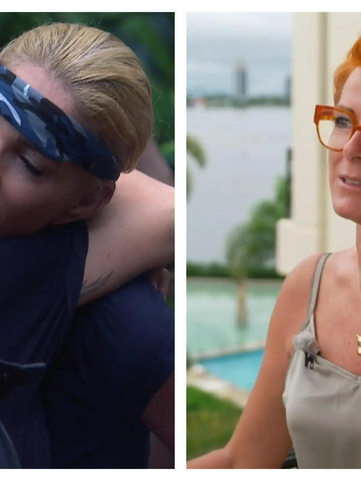 Sarah Kerns Begleitperson Eva hat eine Vermutung, warum sie als erste Kandidatin das Dschungelcamp verlassen musste.