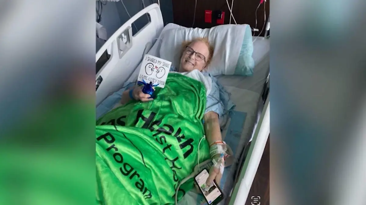 Die 66-jährige Louise Bailey sagt, die Organspende sei die beste Entscheidung ihres Lebens gewesen.