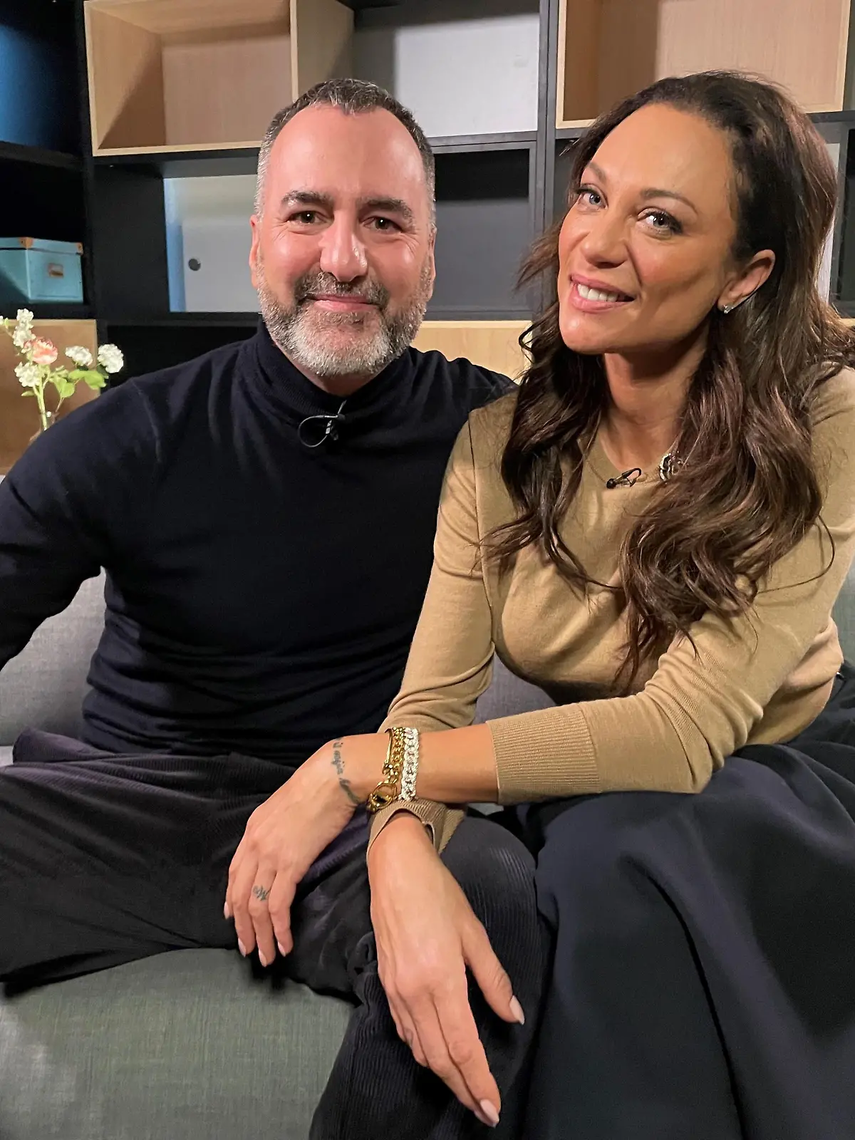 Lilly Becker und David Modjarad.