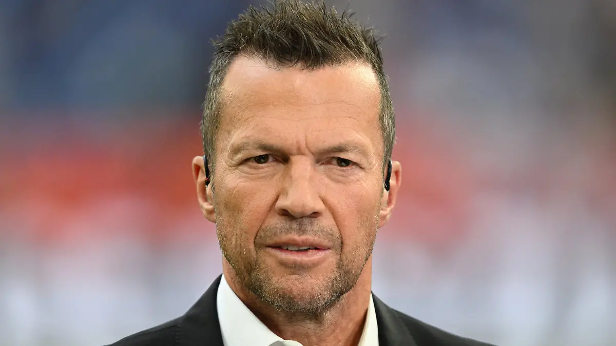 ARCHIV - 20.06.2023, Nordrhein-Westfalen, Gelsenkirchen: Fußball: Länderspiele, Deutschland - Kolumbien, Veltins Arena. Der TV-Experte und ehemalige Nationalspieler Lothar Matthäus vor dem Spiel. Matthäus hinterfragt die Mechanismen beim FC Bayern. (zu dpa: «Matthäus kritisiert Tuchels Personalpolitik») Foto: Federico Gambarini/dpa +++ dpa-Bildfunk +++