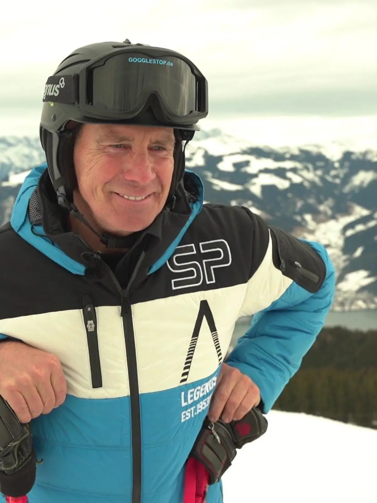 Jürgen Milskis Leidenschaft ist das Ski fahren.