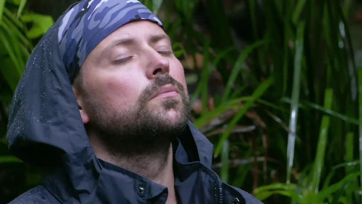 Der Himmel im australischen Dschungelcamp weint - Felix von Jascheroff auch.