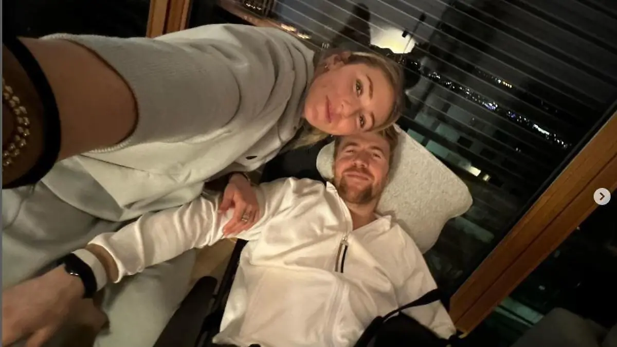 Mikaela Shiffrin und Aleksander Aamodt Kilde