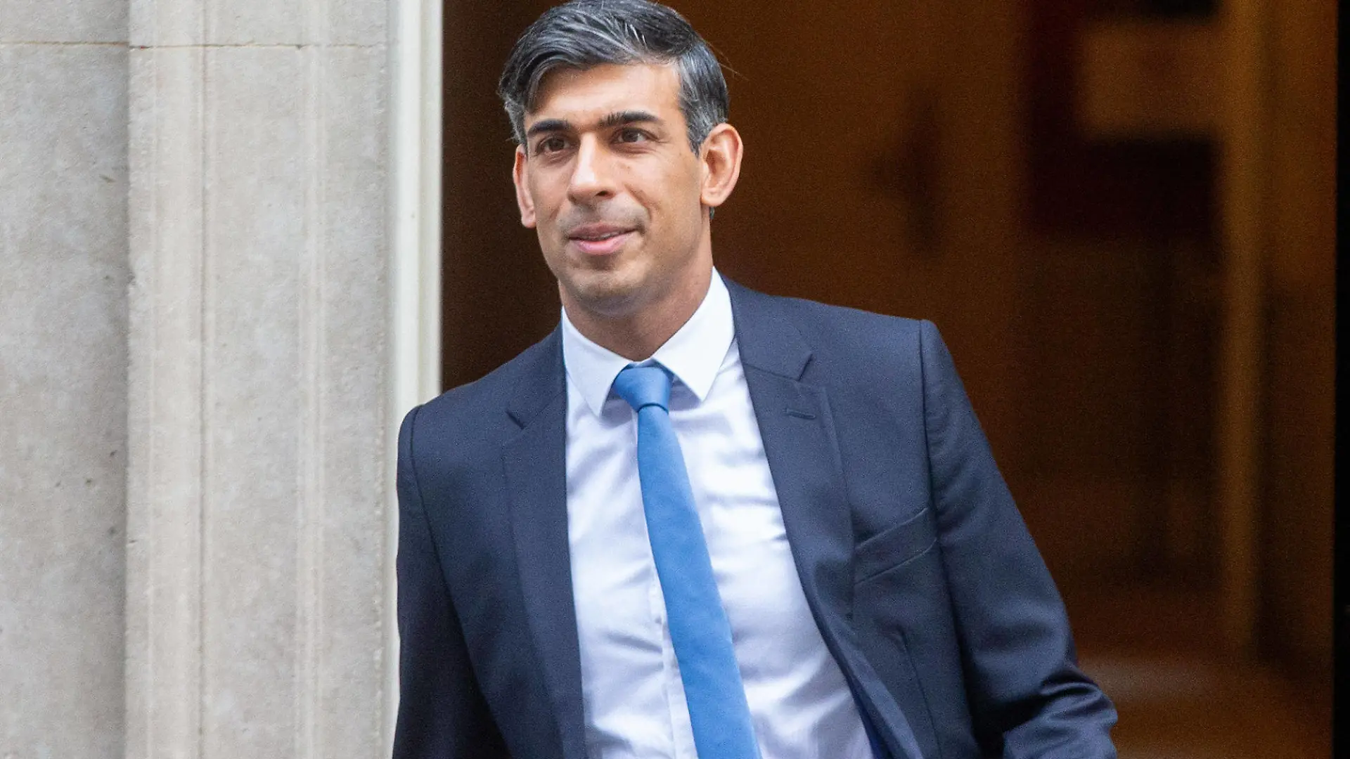 January 24, 2024, London, England, United Kingdom: UK Prime Minister RISHI SUNAK leaves 10 Downing Street ahead of PMQs. London United Kingdom - ZUMAs262 20240124_zip_s262_027 Copyright: xTayfunxSalcix