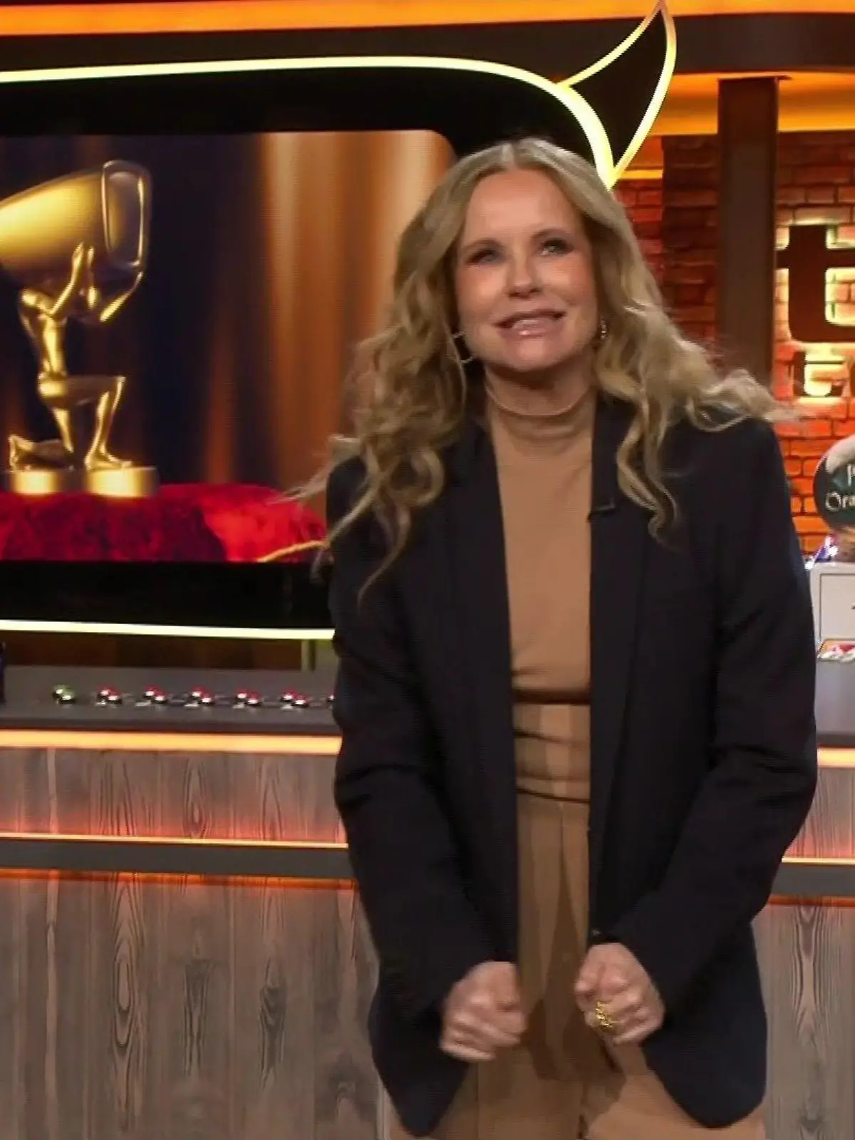 Katja Burkard moderiert TV total