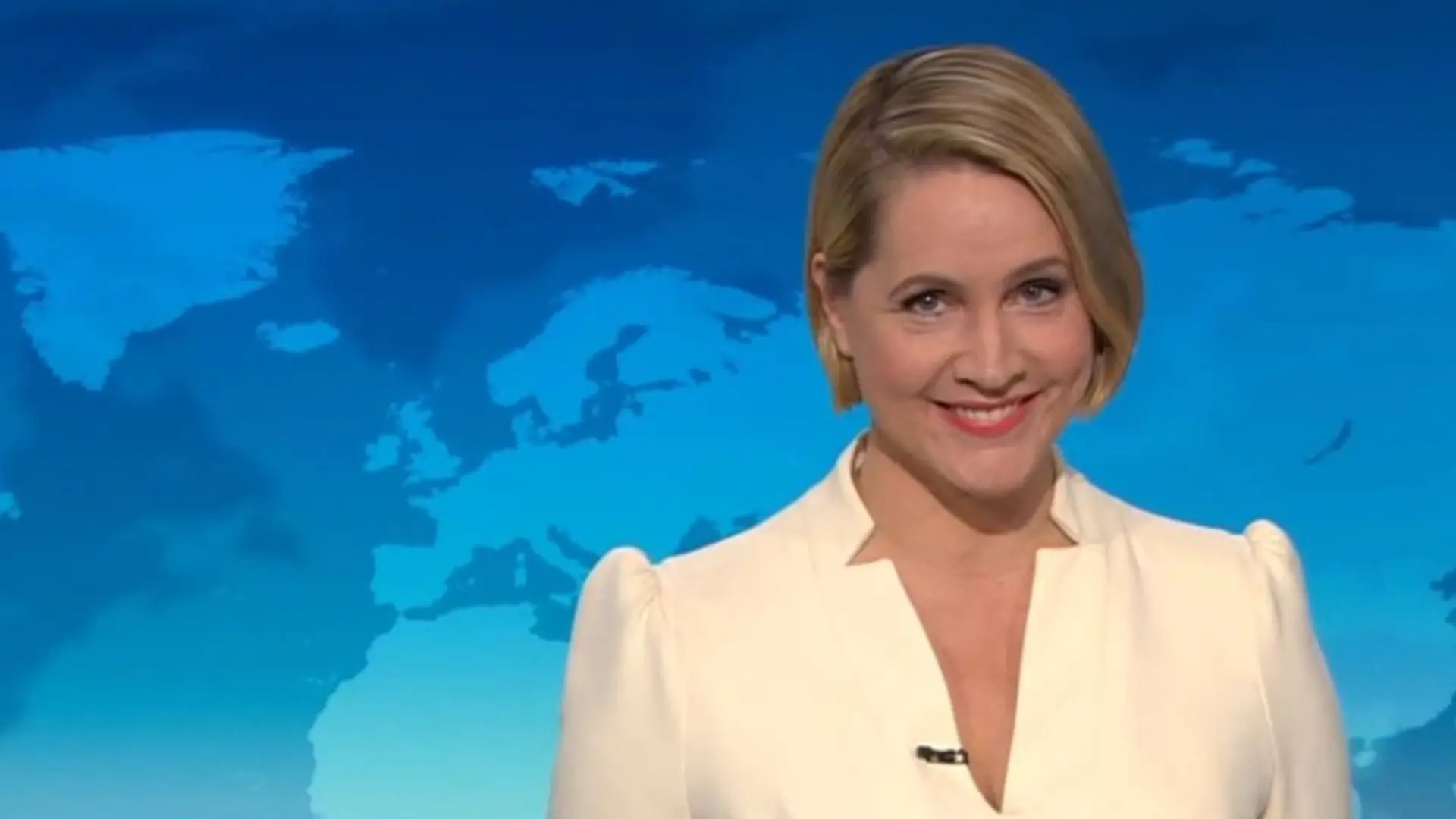 TV-Nachrichtensprecherin Judith Rakers präsentiert zum letzten Mal die Hauptausgabe der ARD-«Tagesschau».