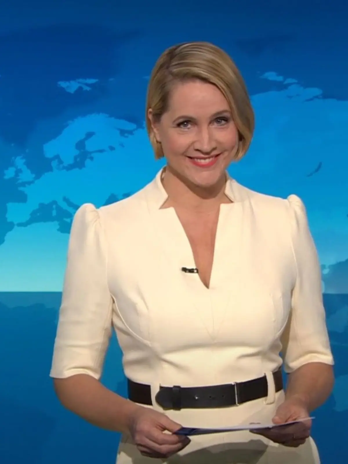 TV-Nachrichtensprecherin Judith Rakers präsentiert zum letzten Mal die Hauptausgabe der ARD-«Tagesschau».