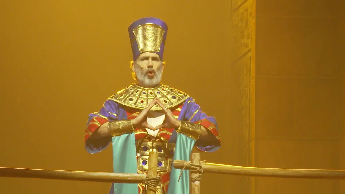 Ein Hauch altes Ägypten in Hamburg beim AIDA Opera Weltspektakel. Die Proben scheinen vielversprechend.