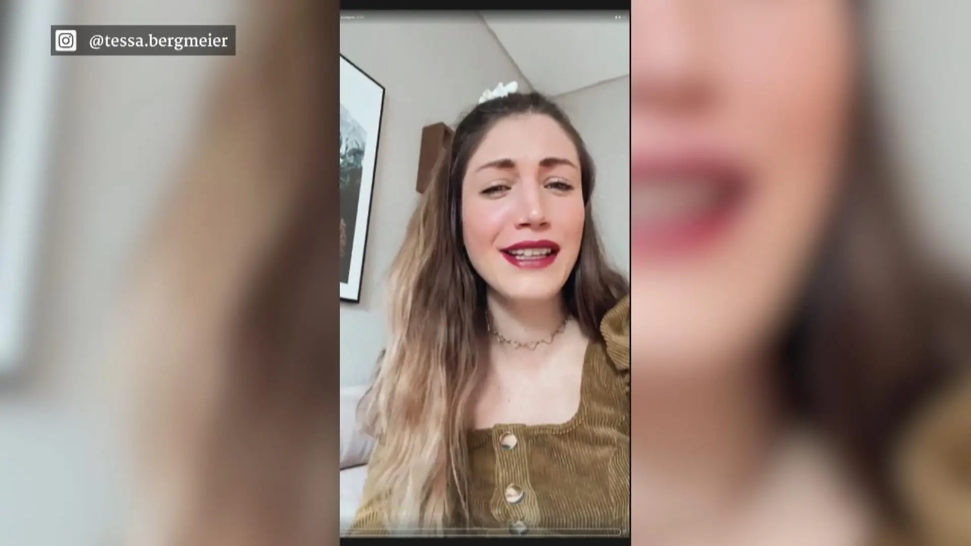 Ex-GNTM-Model Tessa Bergmeier hat 7 Kilo zugenommen Sie liebt den Corona-Speck an sich