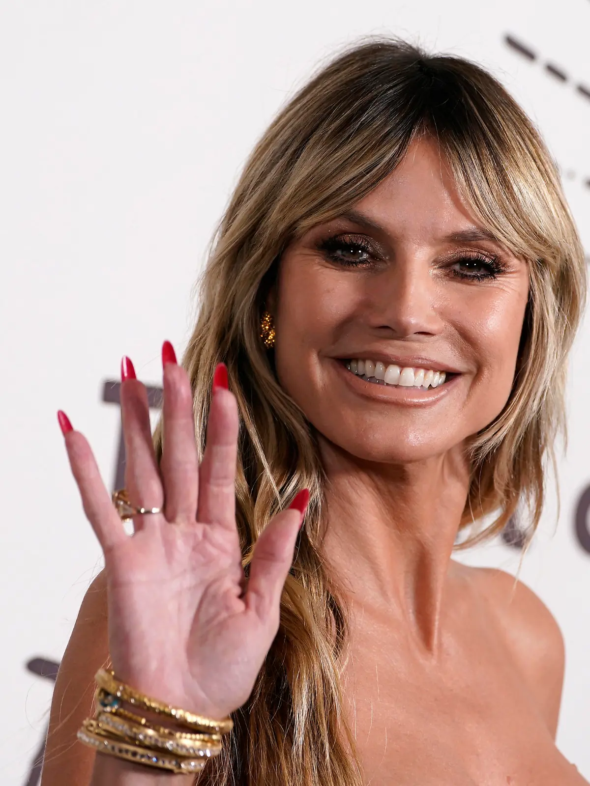Heidi Klum arrives at the Art of Elysium Heaven Gala on Saturday, Jan. 6, 2024, at The Wiltern Theater in Los Angeles. (Photo by Jordan Strauss/Invision/AP)