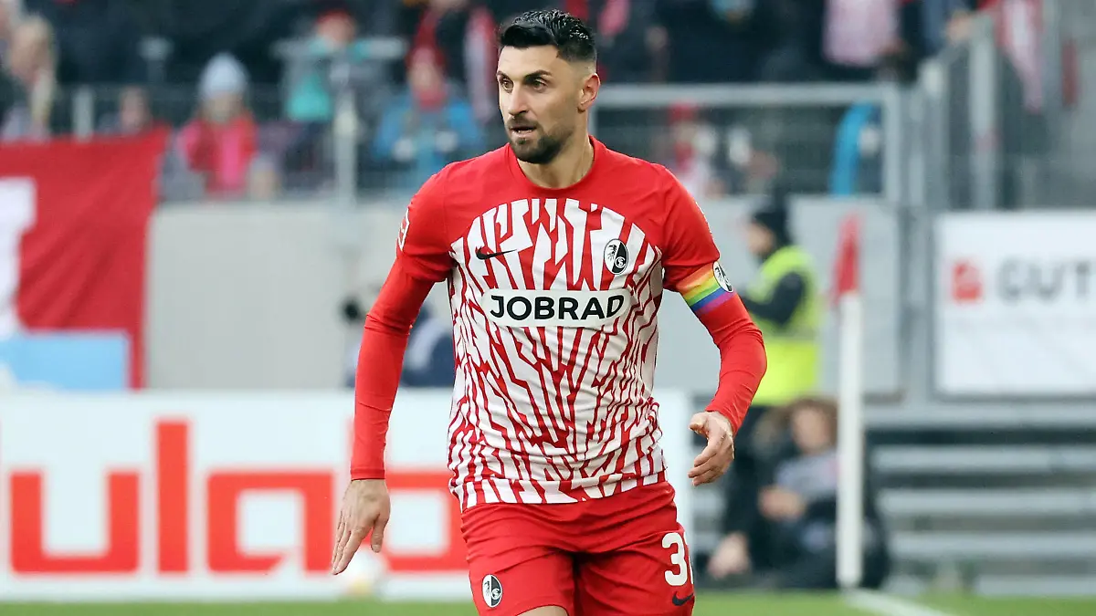 20.01.24 SC Freiburg - TSG 1899 Hoffenheim Deutschland, Freiburg, 20.01.2024, Fussball, Bundesliga, SC Freiburg - TSG 1899 Hoffenheim: Vincenzo Grifo SC Freiburg. *** 20 01 24 SC Freiburg TSG 1899 Hoffenheim Germany, Freiburg, 20 01 2024, Football, Bundesliga, SC Freiburg TSG 1899 Hoffenheim Vincenzo Grifo SC Freiburg