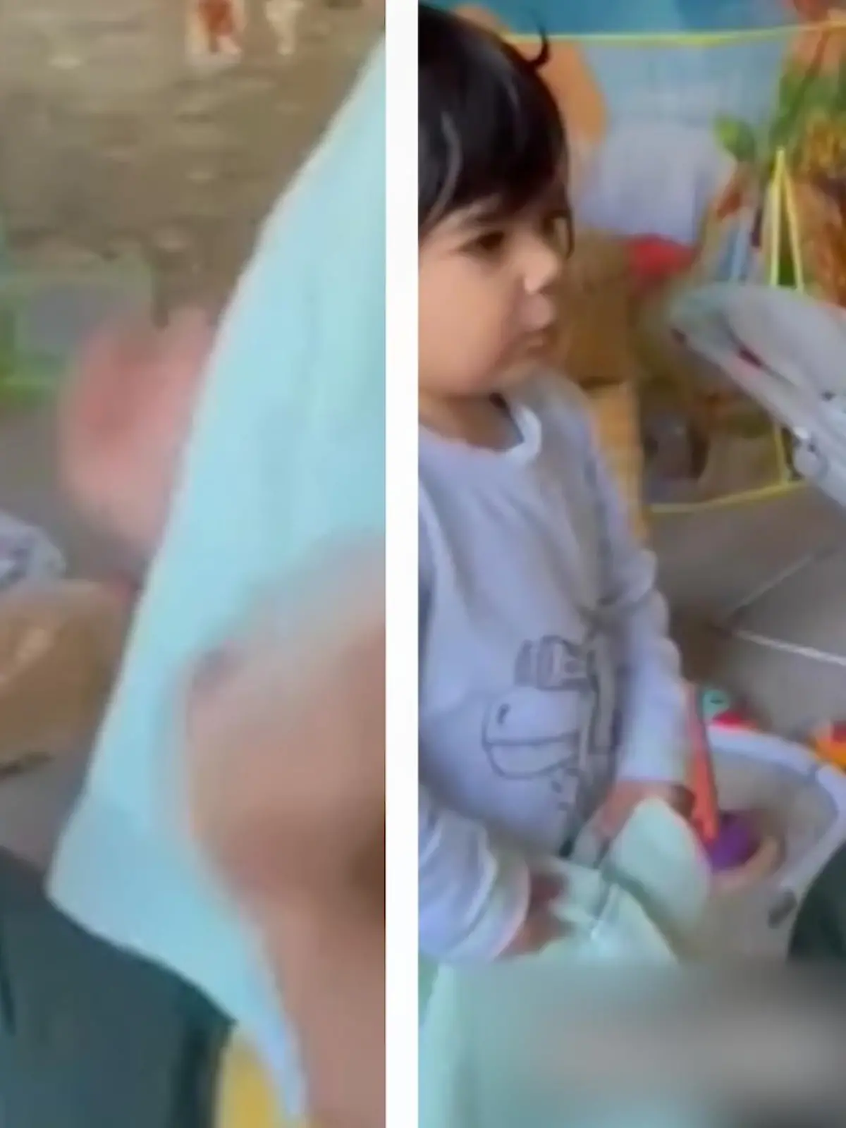 Aditya Aggarwal liebt es mit seinem kleinen Sohn Arival Faxen zu machen. Doch nachdem er das Handtuch vom Gesicht nimmt, scheint sein Sohnemann ihn nicht wiederzuerkennen. Seine lustige Reaktion seht ihr im Video.