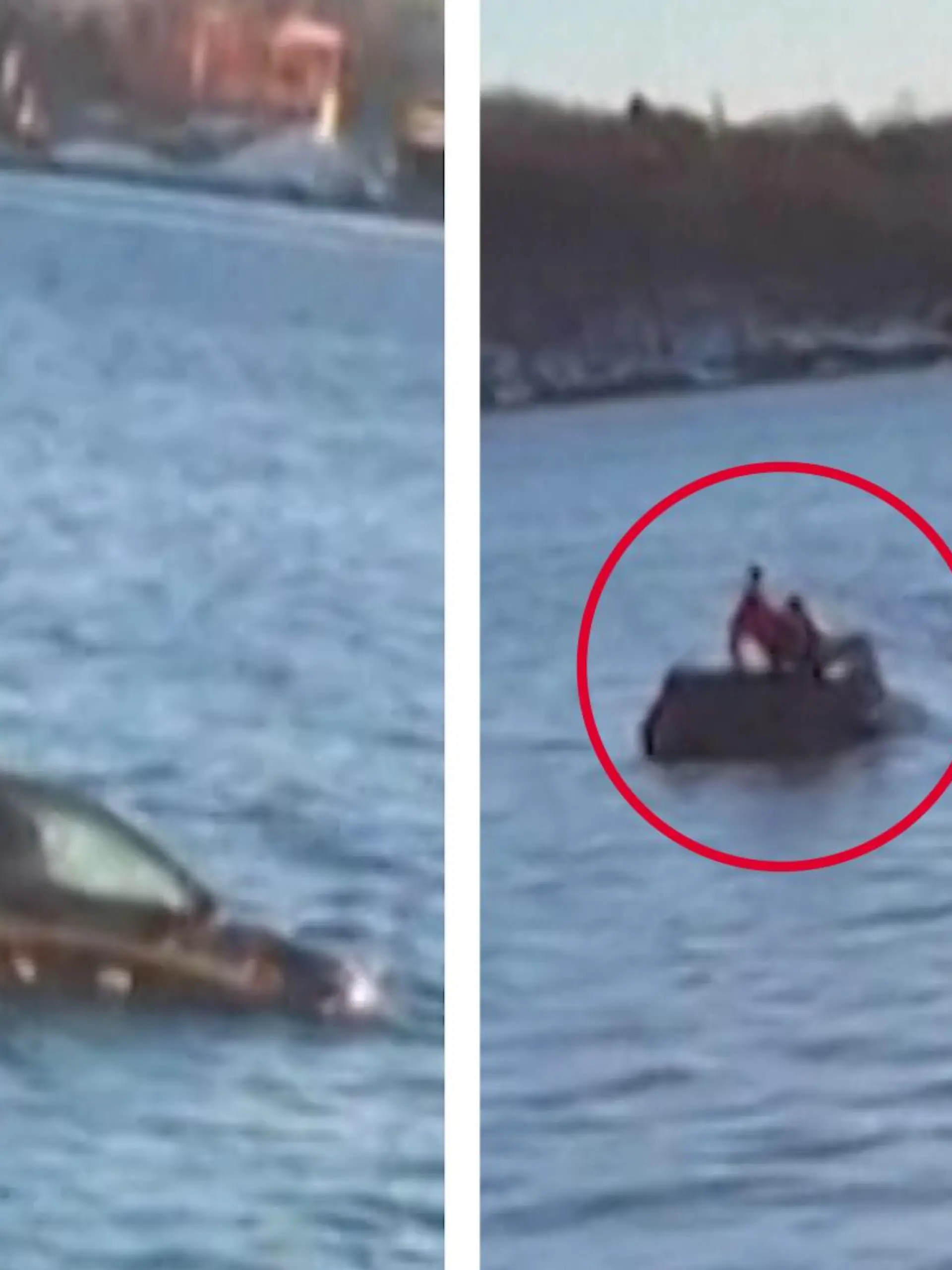 Ein Tesla-Fahrer tritt versehentlich aufs Gaspedal und landet im Fjord. Die Rettung naht ungewöhnlicherweise in Form einer Wassersauna. Die bemerkenswerten Bilder seht ihr im Video.