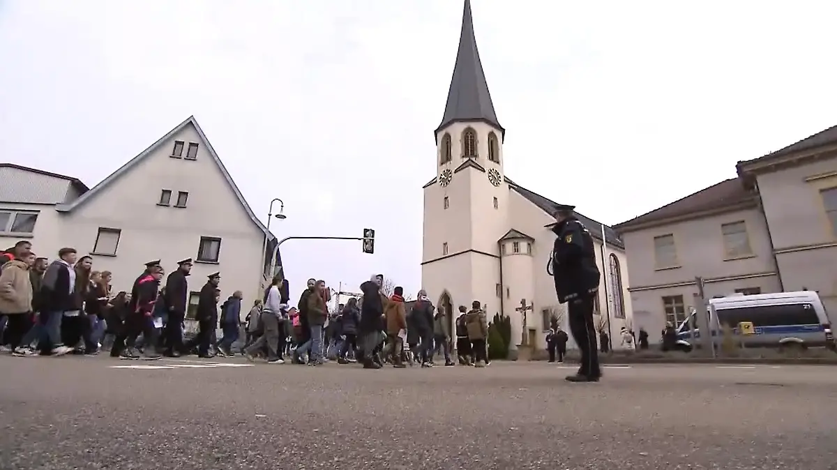 Trauermarsch St. Leon-Rot
