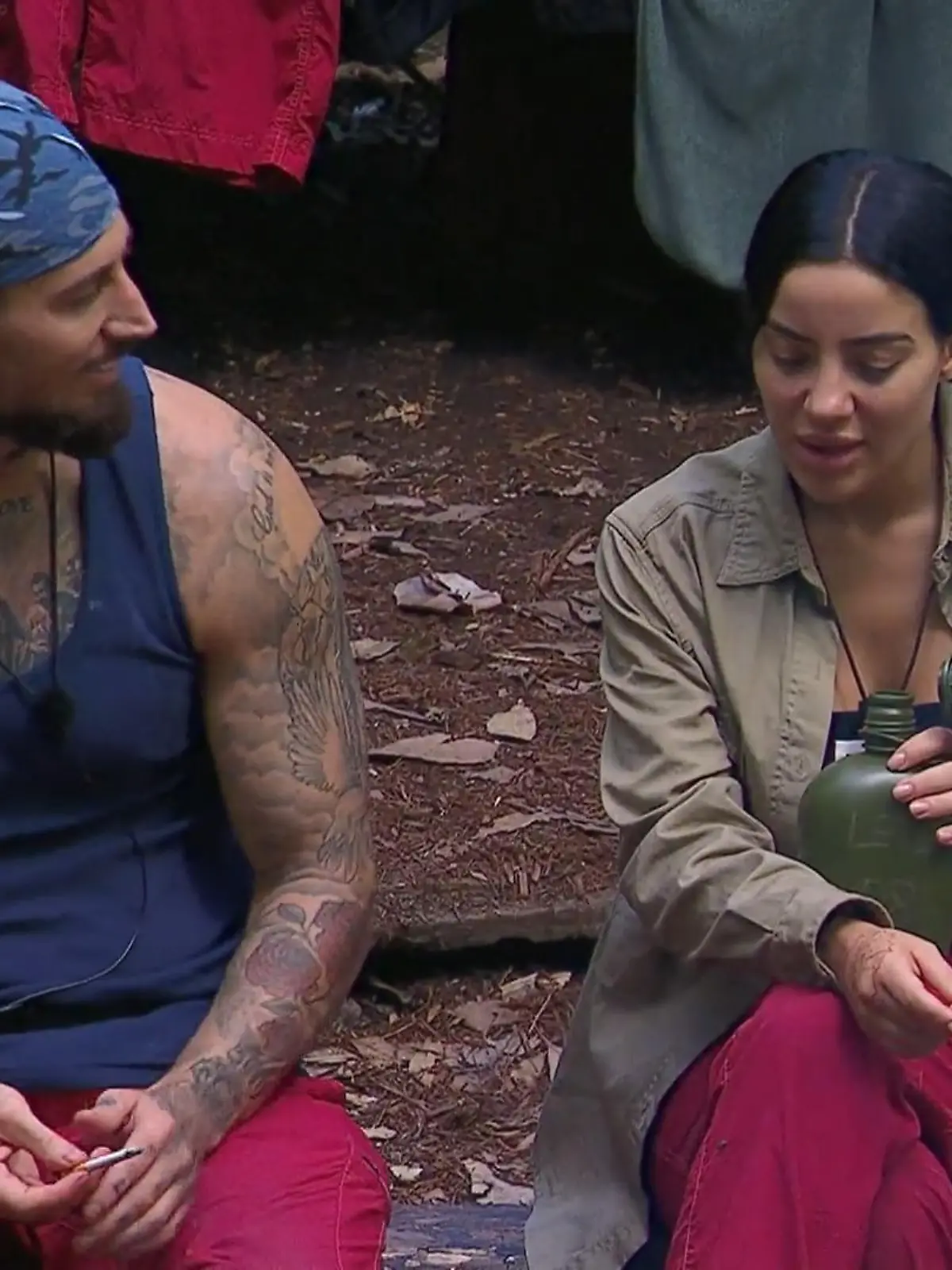 Haben mehr Zeit für Zweisamkeit? Leyla und Mike im Dschungelcamp