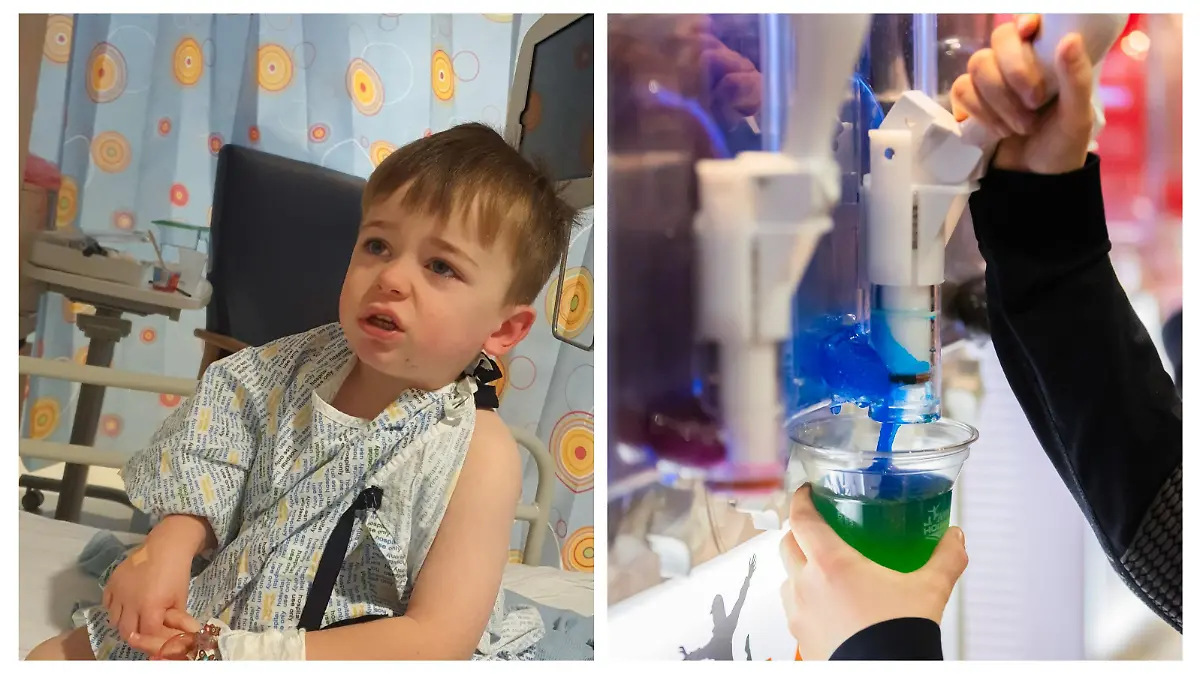 Angus im Krankenhaus/Slush Eis