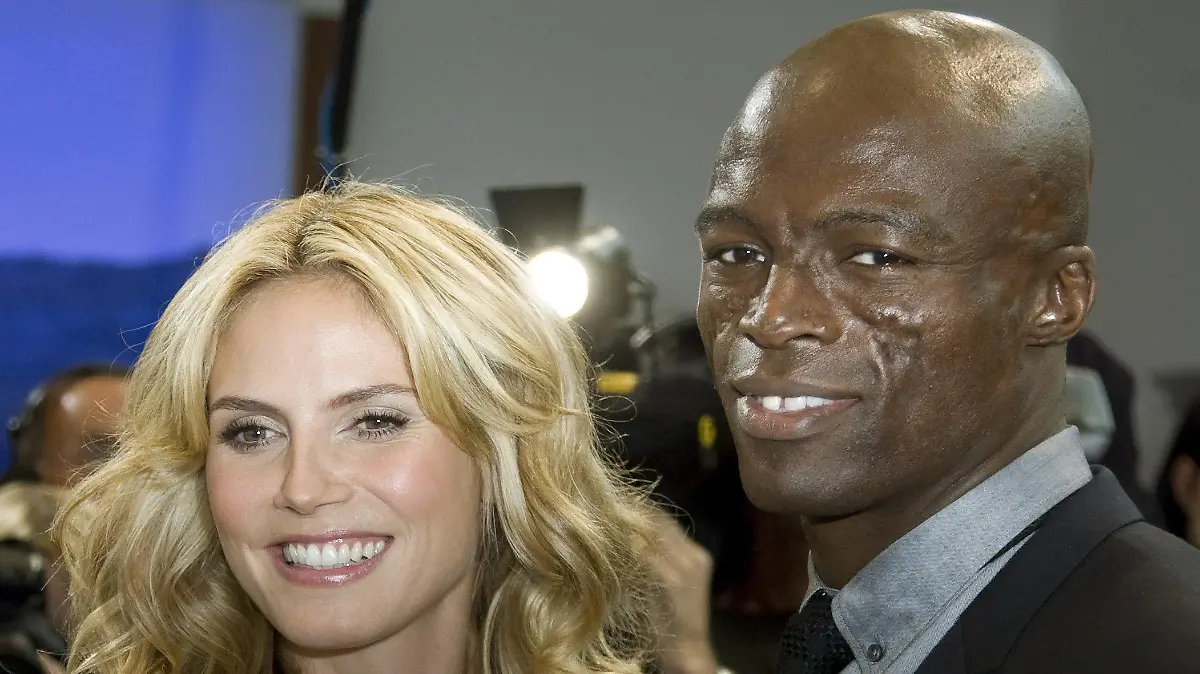 ARCHIV - 27.09.2007, Berlin: Sänger Seal und seine damalige Ehefrau Heidi Klum in Berlin. Seinen 60. Geburtstag feiert Seal am Sonntag, 19.2.2023. (zu dpa-KORR Sänger Seal mit 60 - Liebesglück, Patchwork-Familie und Welttournee) Foto: picture alliance / dpa +++ dpa-Bildfunk +++
