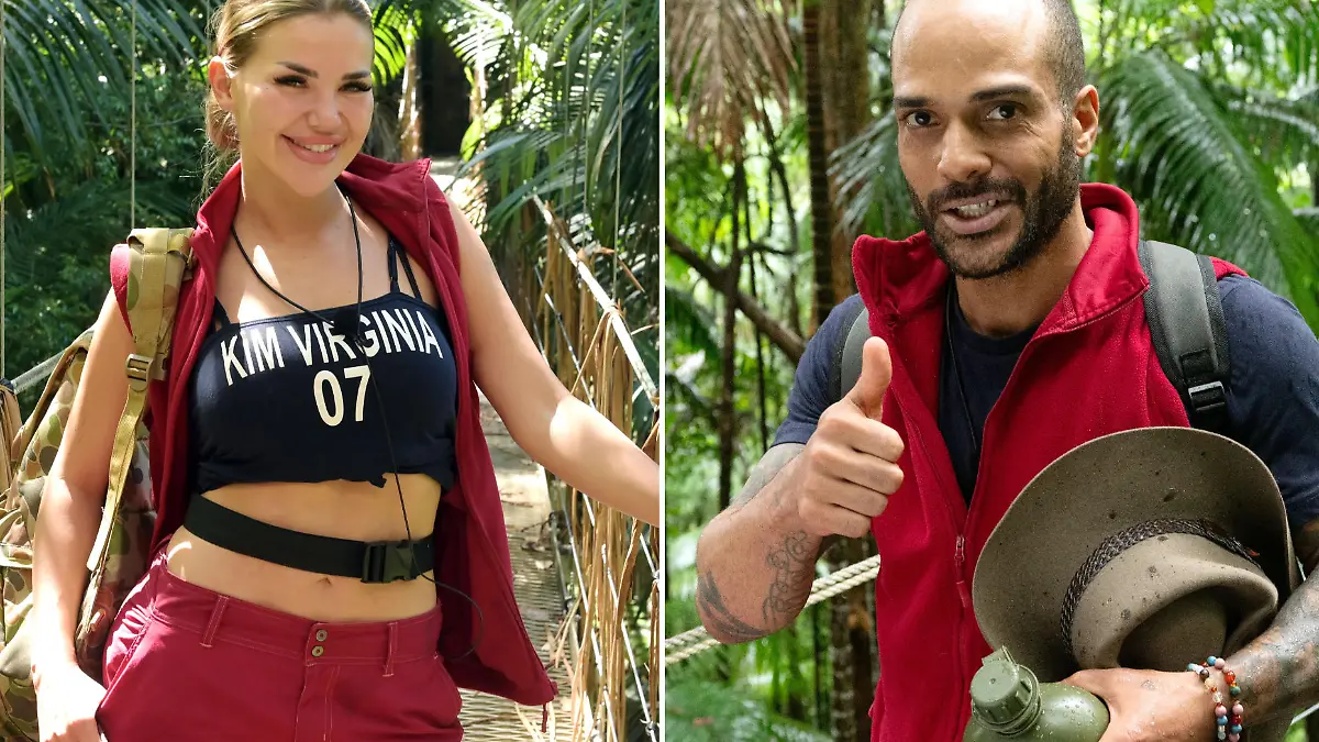 David Odonkor und Kim Virginia