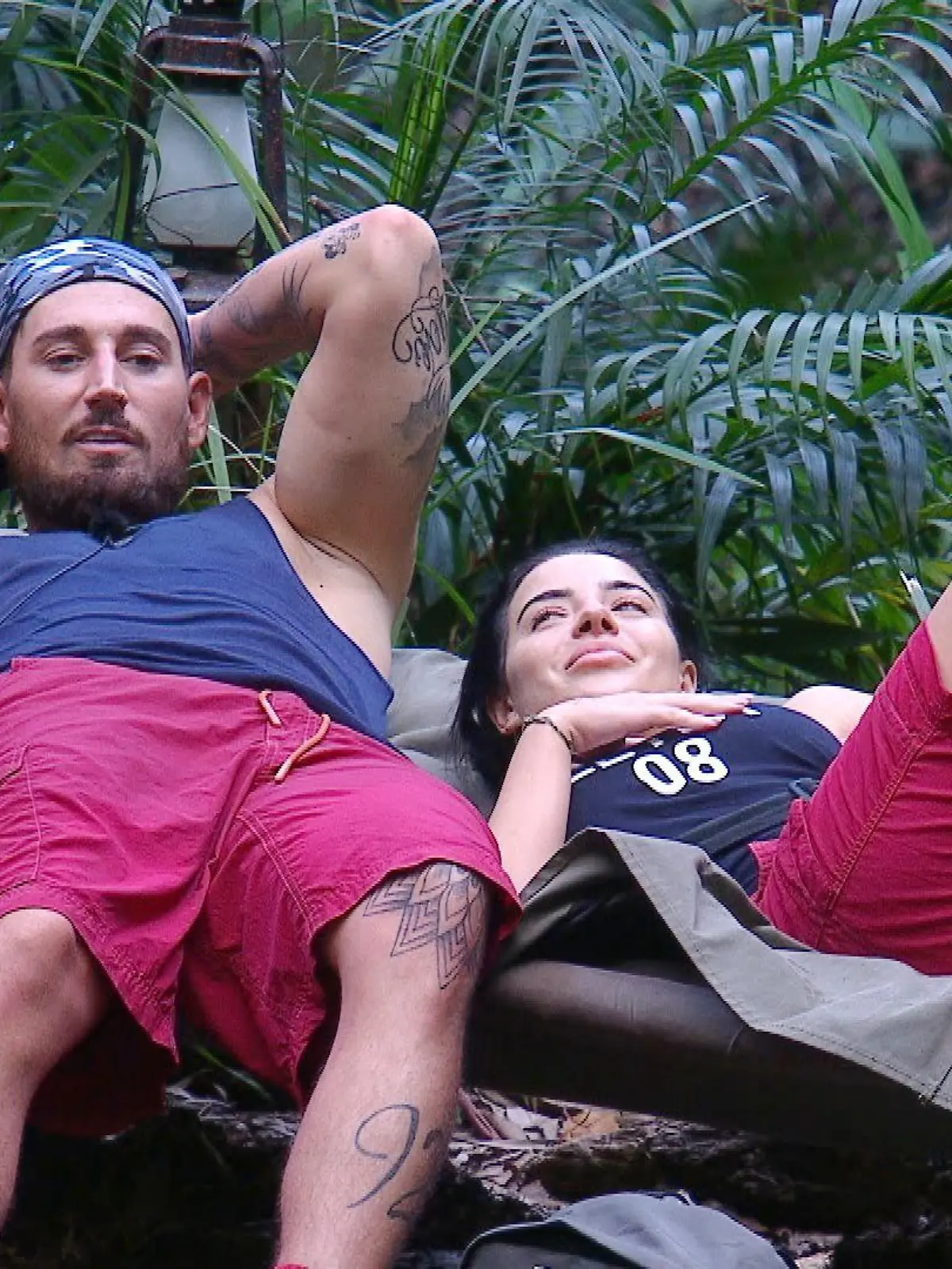 ACHTUNG: SPERRFRIST FÜR ALLE MEDIEN BIS ZUM SHOWENDE, SAMSTAG, 03.02.2024, 24:00 UHR !!!  Tag 16 im Camp. Der Dschungel hat bei Leyla Lahouar und Mike Heiter Spuren hinterlassen.

+++ Die Verwendung des sendungsbezogenen Materials ist nur mit dem Hinweis und Verlinkung auf RTL+ gestattet. +++