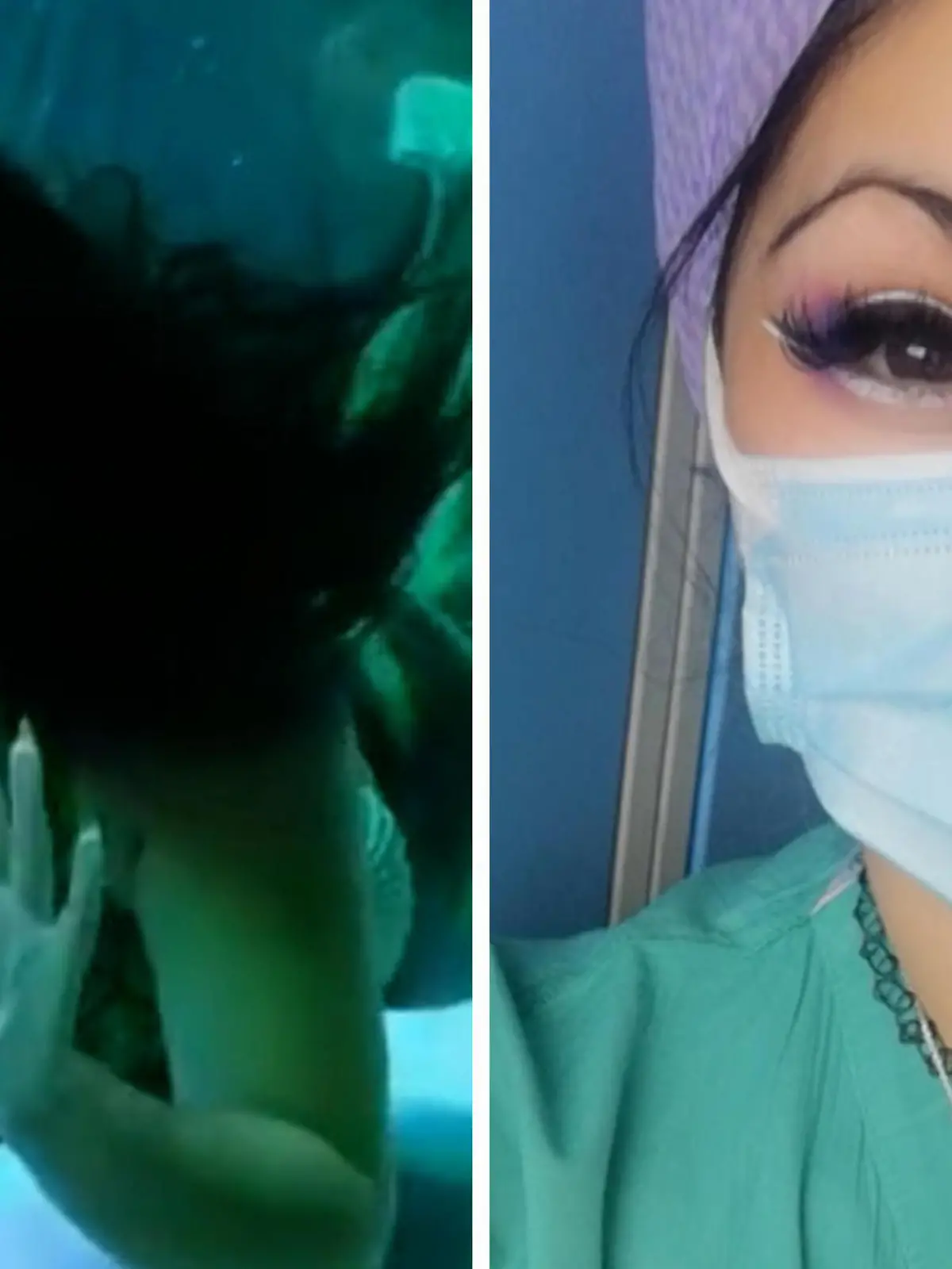 Yasmin Awan ist eigentlich Assistenzärztin. Gerade weil der Job ihr oft viel abverlangt, hat die Engländerin einen Ausgleich gefunden, der sie entspannt. Wie sie zu ihrem Zweitjob als Meerjungfrau gekommen ist und wie es aussieht, wenn Yasmin in eine andere Welt abtaucht, sehen Sie im Video.
