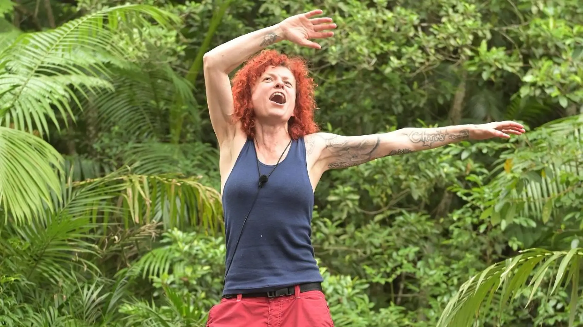 ACHTUNG: SPERRFRIST FÜR ALLE MEDIEN BIS ZUM SHOWENDE, SONNTAG, 4. FEBRUAR 2024, 24:00 UHR !!! Tag 17: Dschungelprüfung "Energy". Lucy Diakovska feiert ihren vier Sterne Erfolg.

+++ Die Verwendung des sendungsbezogenen Materials ist nur mit dem Hinweis und Verlinkung auf RTL+ gestattet. +++
