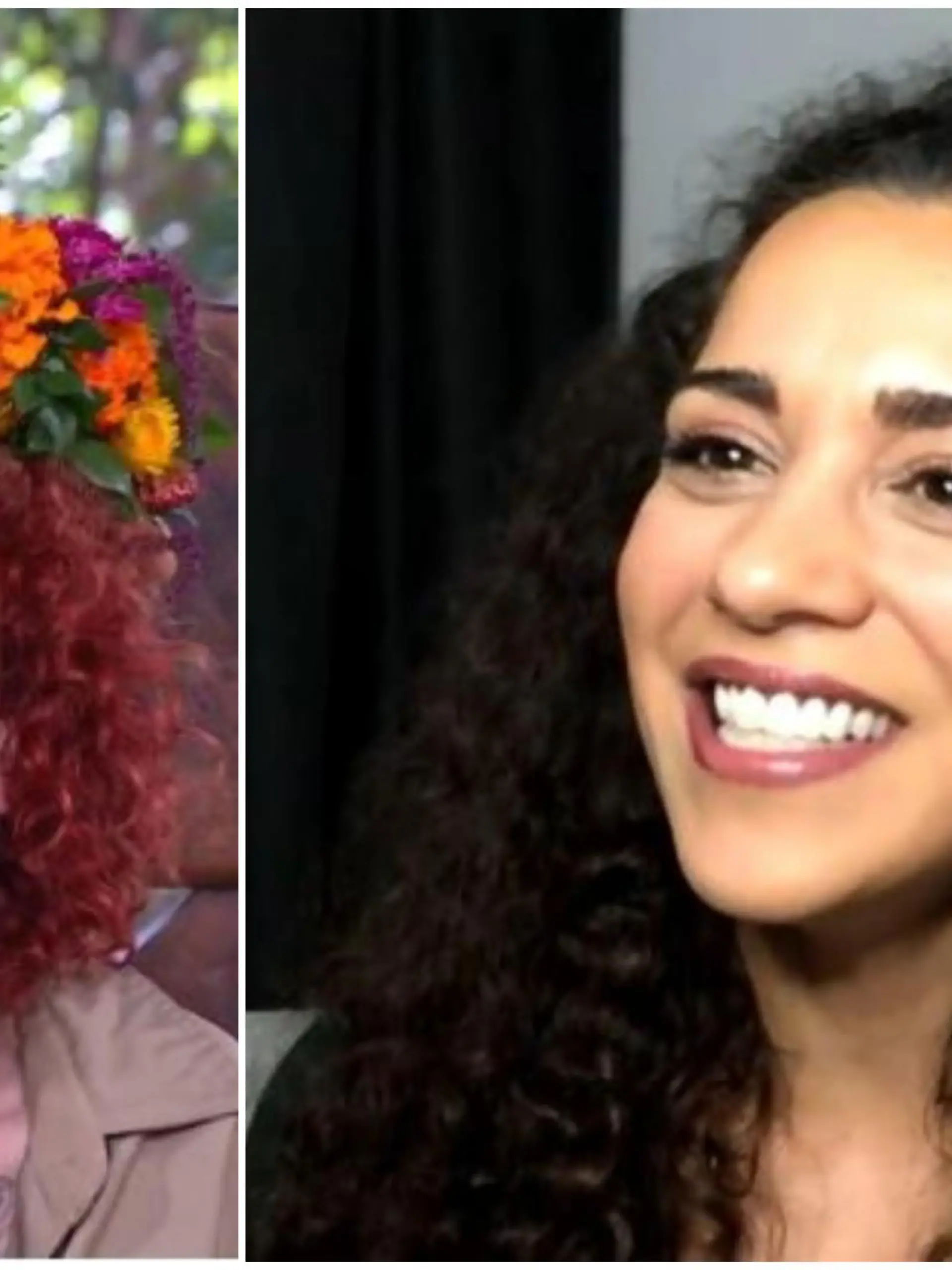 Lucy Diakovska und Nadja Benaissa im Dschungelumfeld