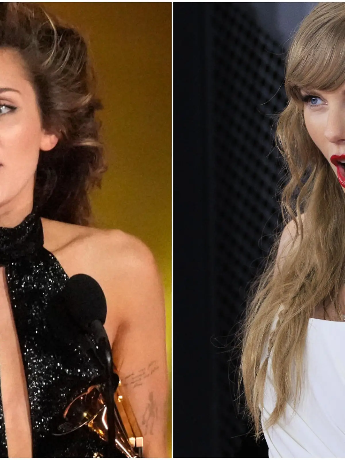 Miley Cyrus und Taylor Swift feiern riesigen Meilenstein bei den Grammys.