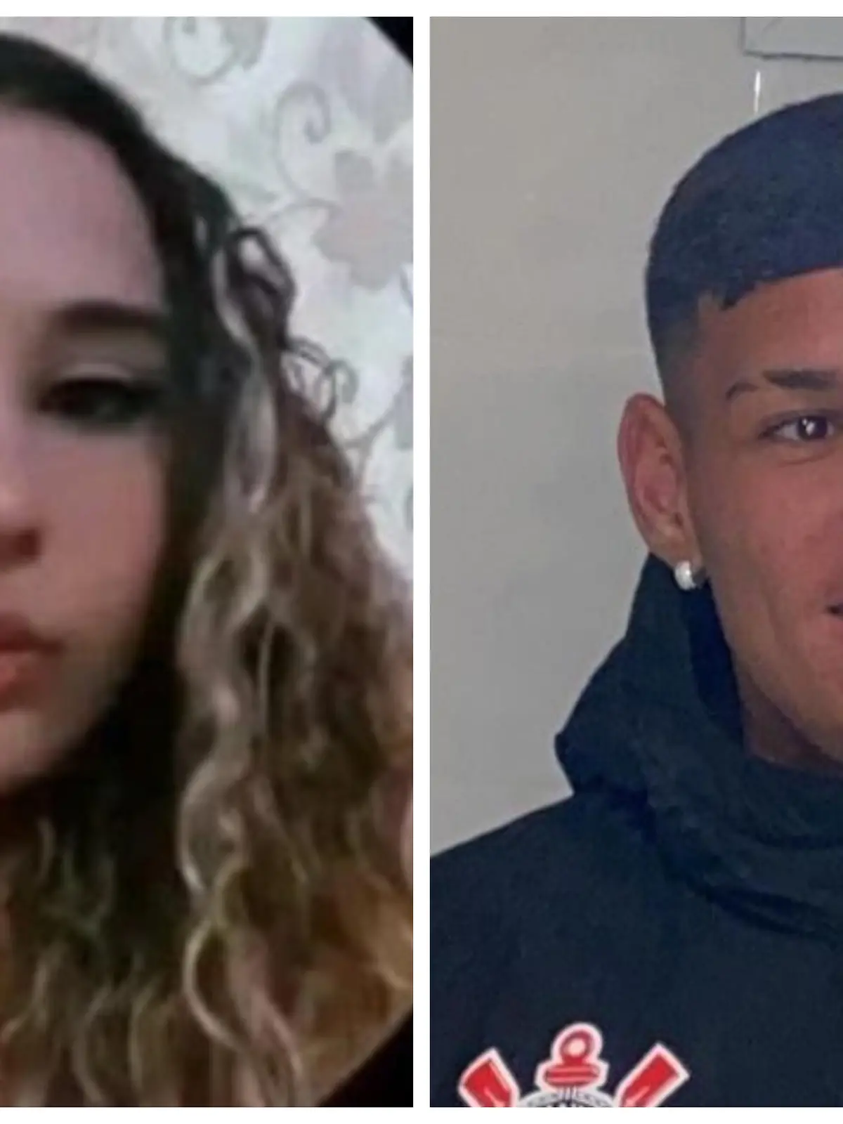 Livia Gabriele da Silva Santos (l.) ist nach Sex mit Dimas Cândido De Oliveira Filho tot.