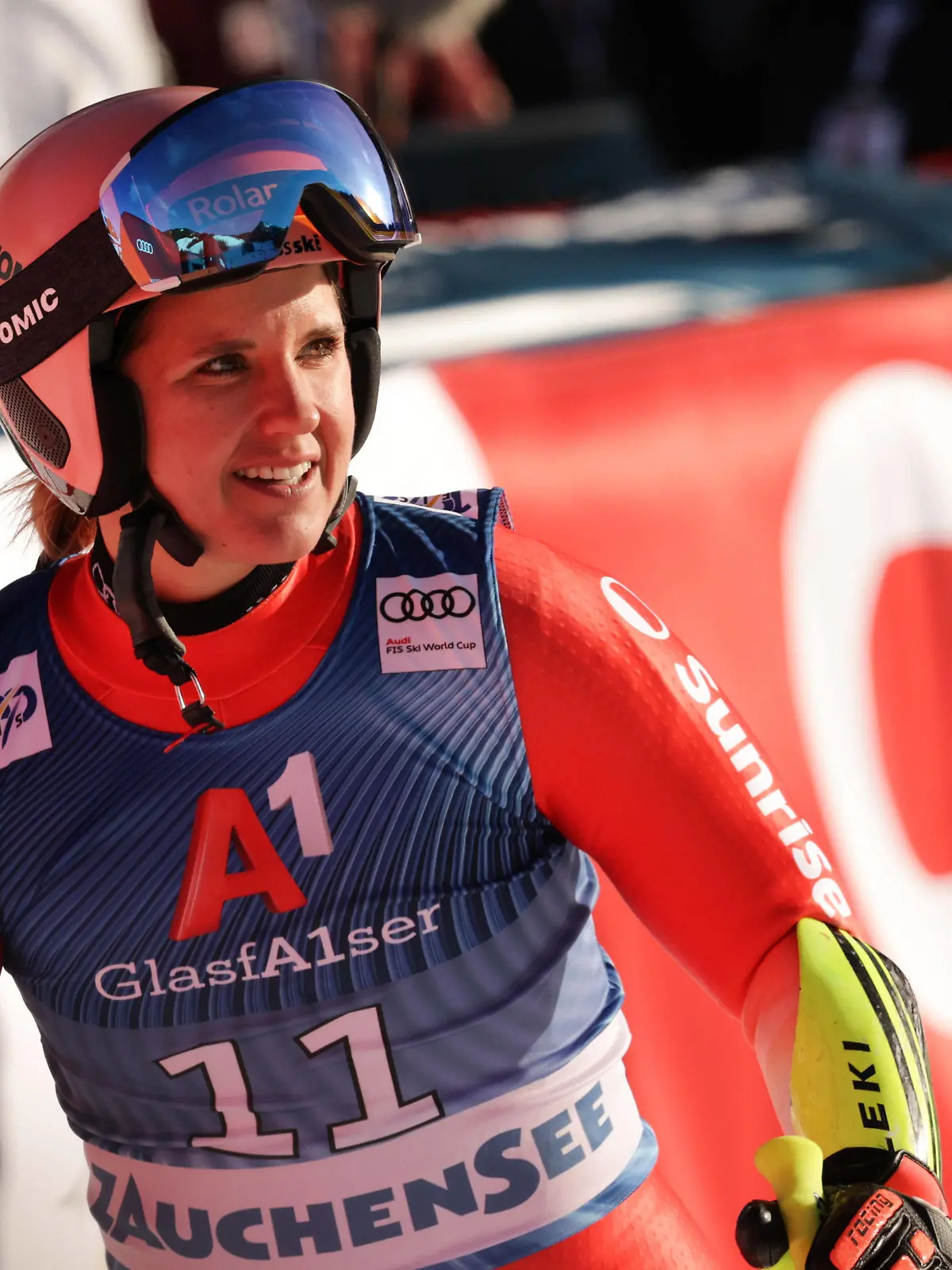 ALPINE SKIING - FIS WC Altenmarkt/Zauchensee ALTENMARKT/ZAUCHENSEE,AUSTRIA,14.JAN.24 - ALPINE SKIING - FIS World Cup, Super G, ladies. Image shows Joana Haehlen SUI. PUBLICATIONxNOTxINxAUTxSUIxSWE GEPAxpictures/xGintarexKarpavici