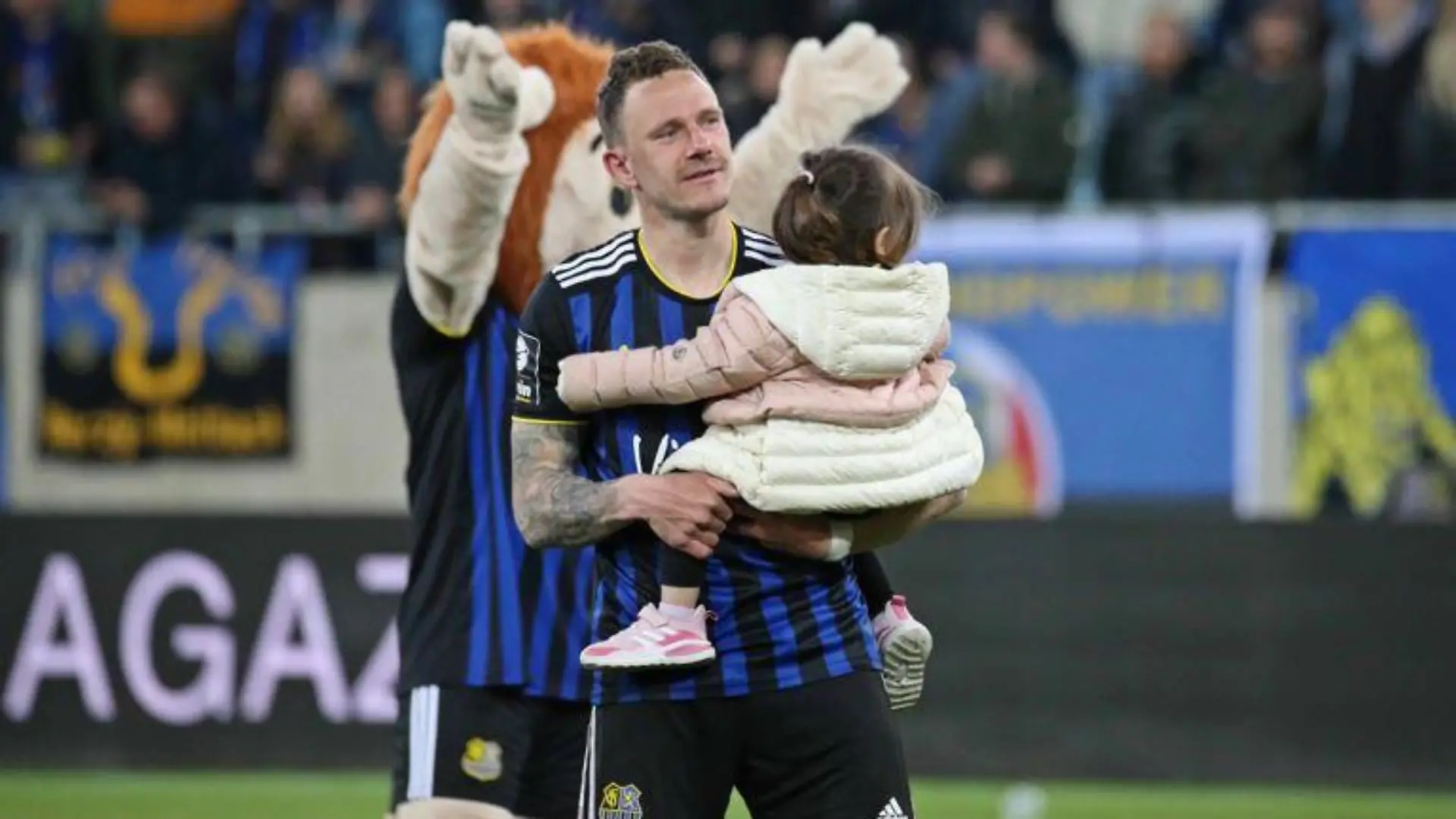 Marcel Gaus hat bereits drei Kinder. Das vierte Kind ist unterwegs.