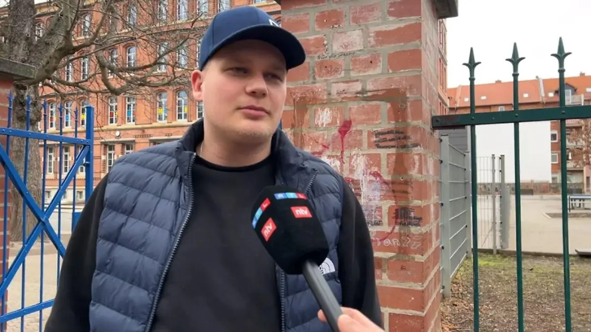 Vater Dustin Kutscher hat Angst, dass seinen Kindern etwas passieren könnte.