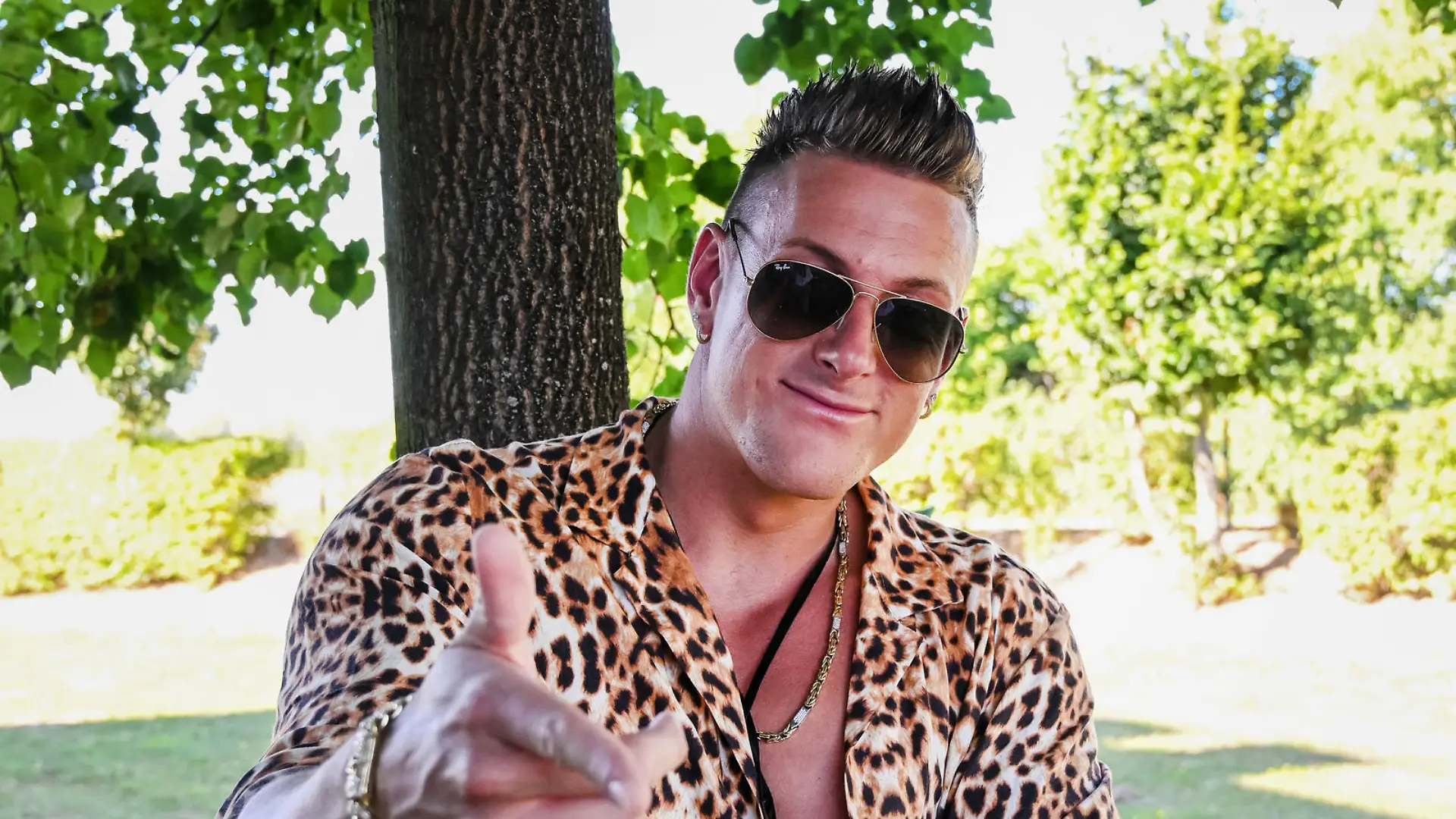 Calvin Kleinen beim Charity Sommer Open Air in Groß-Gerau zu Gunsten des Bundesverband Kinderhospiz e.V. am 02.07.2022 