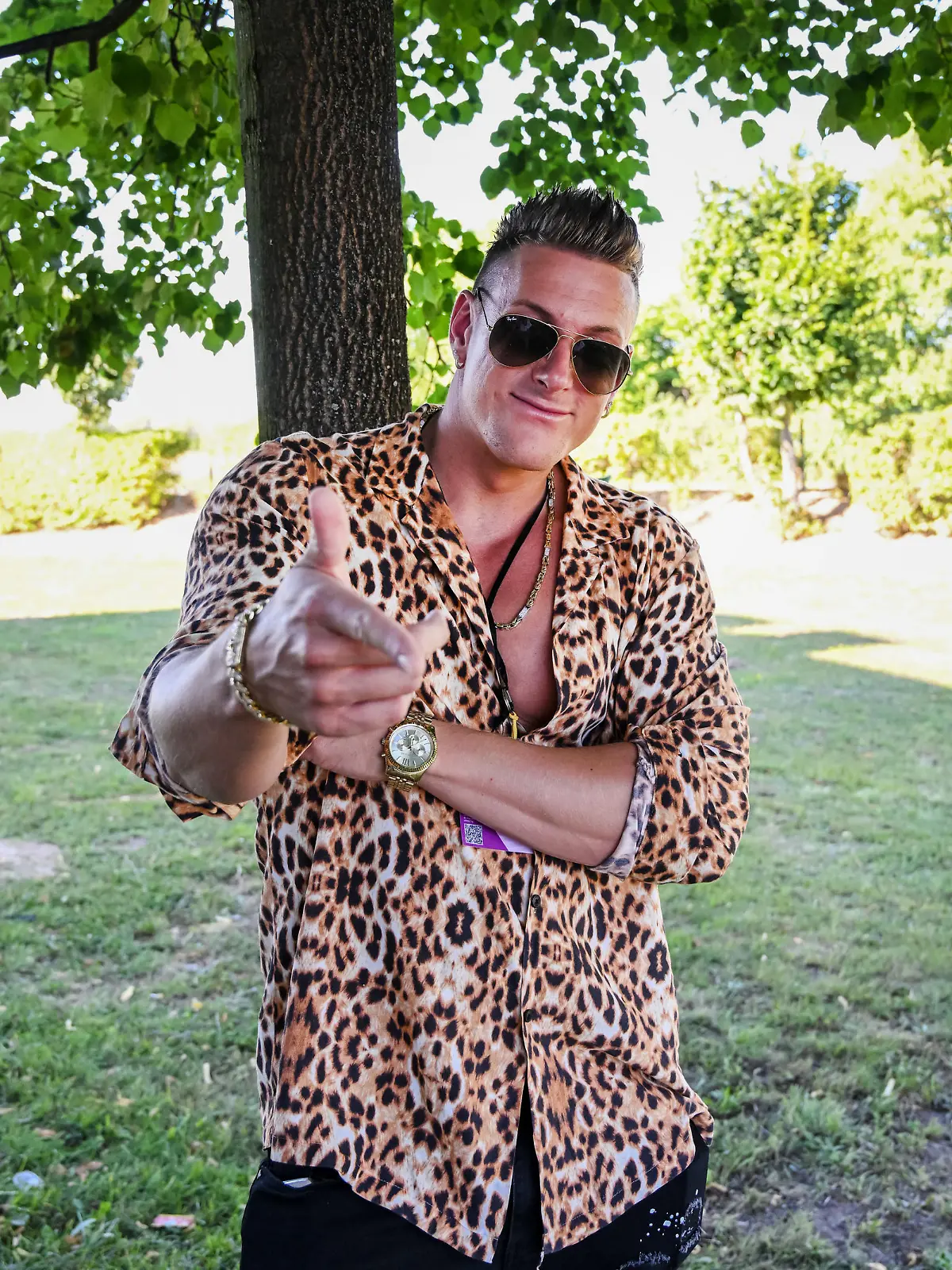 Calvin Kleinen beim Charity Sommer Open Air in Groß-Gerau zu Gunsten des Bundesverband Kinderhospiz e.V. am 02.07.2022 