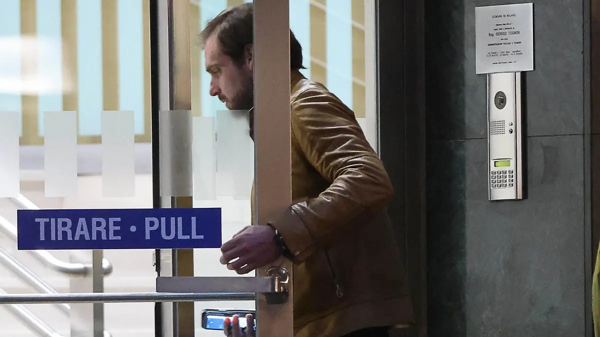 EXCLUSIVE: Tomaso Trussardi seen entering Michelle Hunziker's house, and leaving the following morning.
01 Oct 2022
Pictured: Tomaso Trussardi.
Photo credit: MEGA

TheMegaAgency.com
+1 888 505 6342