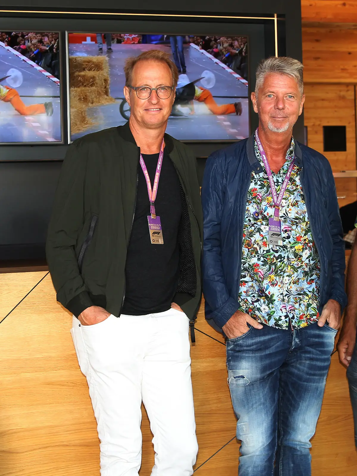 RTL Formel 1 Moderatoren Team, Florian Koenig, Kai Ebel, Christian Danner, Heiko Wasser Formula 1 Belgian Grand Prix 30.08.2019 Circuit de Spa-Francorchamps. fee liable image, copyright © ATP Udo STIEFEL